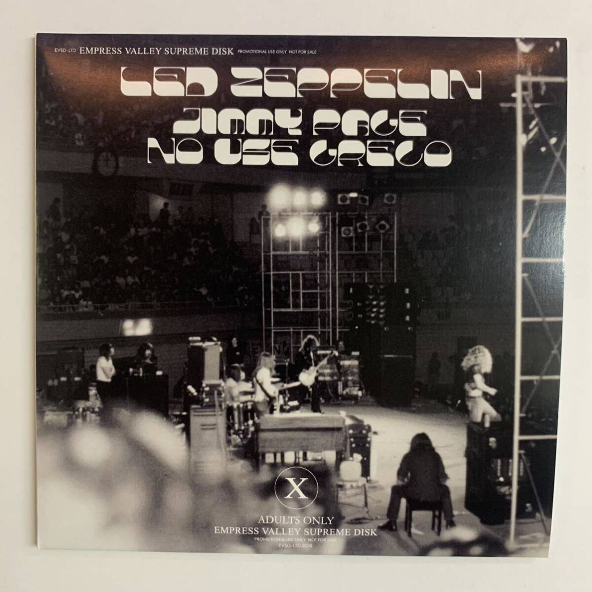 LED ZEPPELIN / JIMMY PAGE NO USE GRECO (2CD) 1972年10月2日武道館公演の間違いなく決定盤！素晴らしい高音質で話題沸騰中のアイテム！