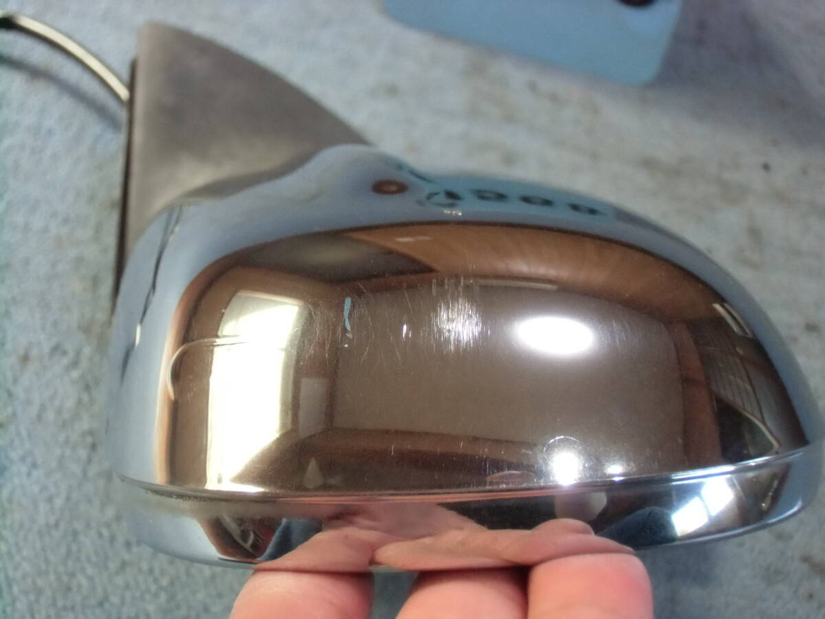 A1568: Mira Gino /L700S① minilite plating left door mirror secondhand goods 