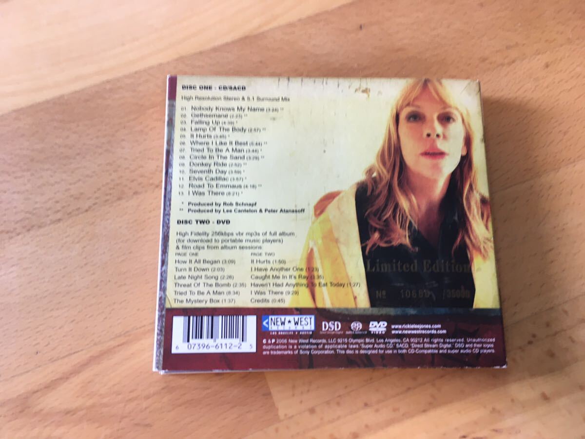 【高音質廃盤】Rickie Lee Jones: The Sermon on Exposition Boulevard(Hybrid SACD + DVD)マルチch収録 / リッキー・リー・ジョーンズ_画像2