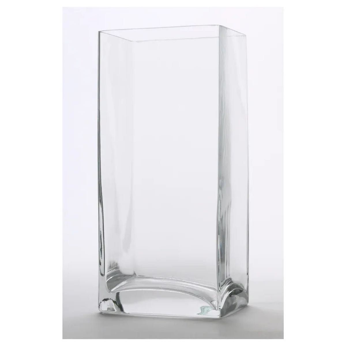 【新品・お値下げしました】IKEA イケア フラワーベース クリアガラス レクタンゲル ベレークナ 2個セット 北欧花瓶