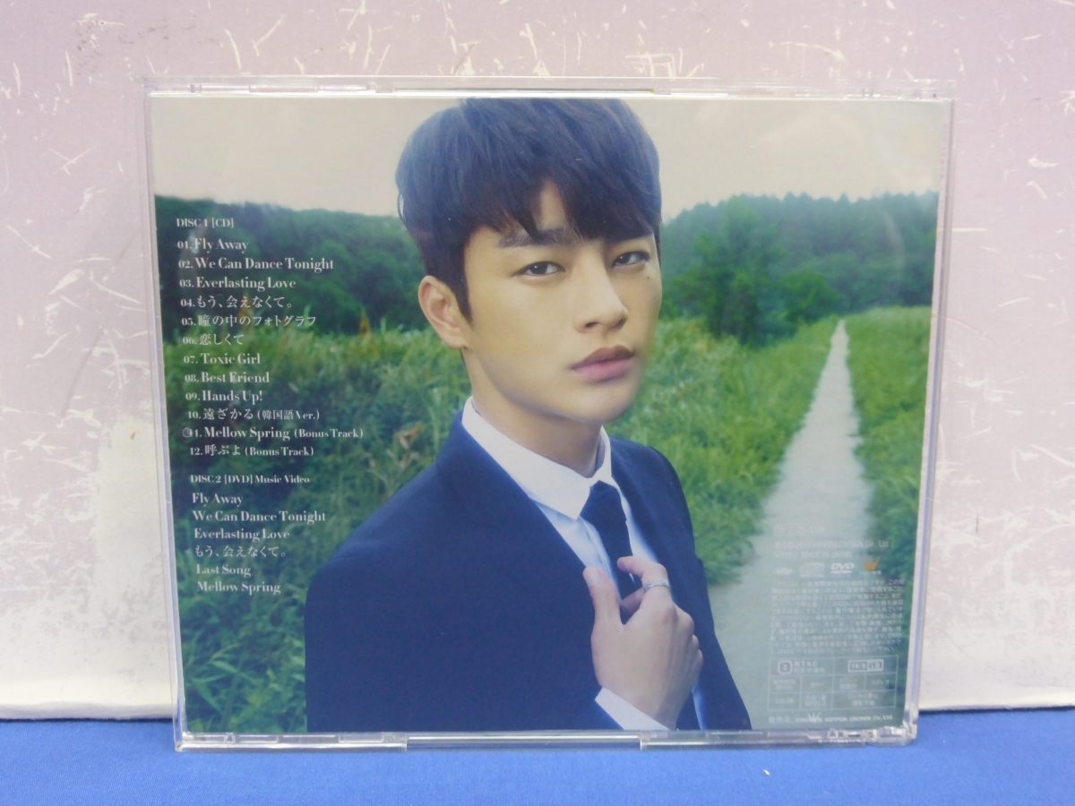 K12 CD ソ・イングク Last Song Type-A DVD付 Seo InGuk 帯付きの画像2