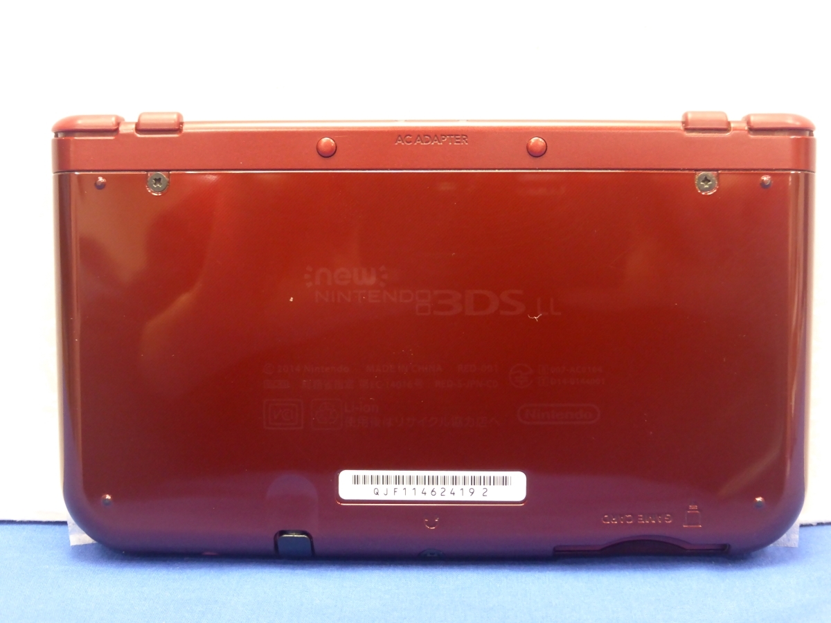 Y11　Newニンテンドー3DS LL メタリックレッド_画像5