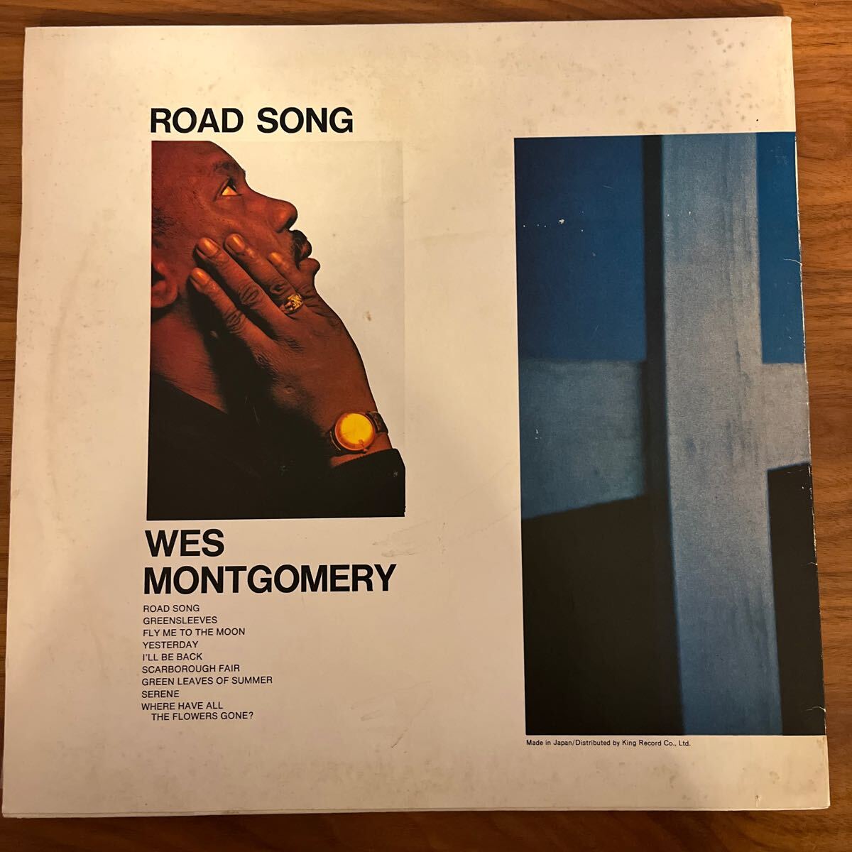 WES MONTGOMERY ROAD SONG LP LAX-3101_画像2