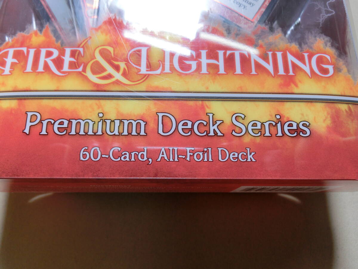 *MTG 60-Card,All-Foil Deck: FIRE & LIGHTNING *