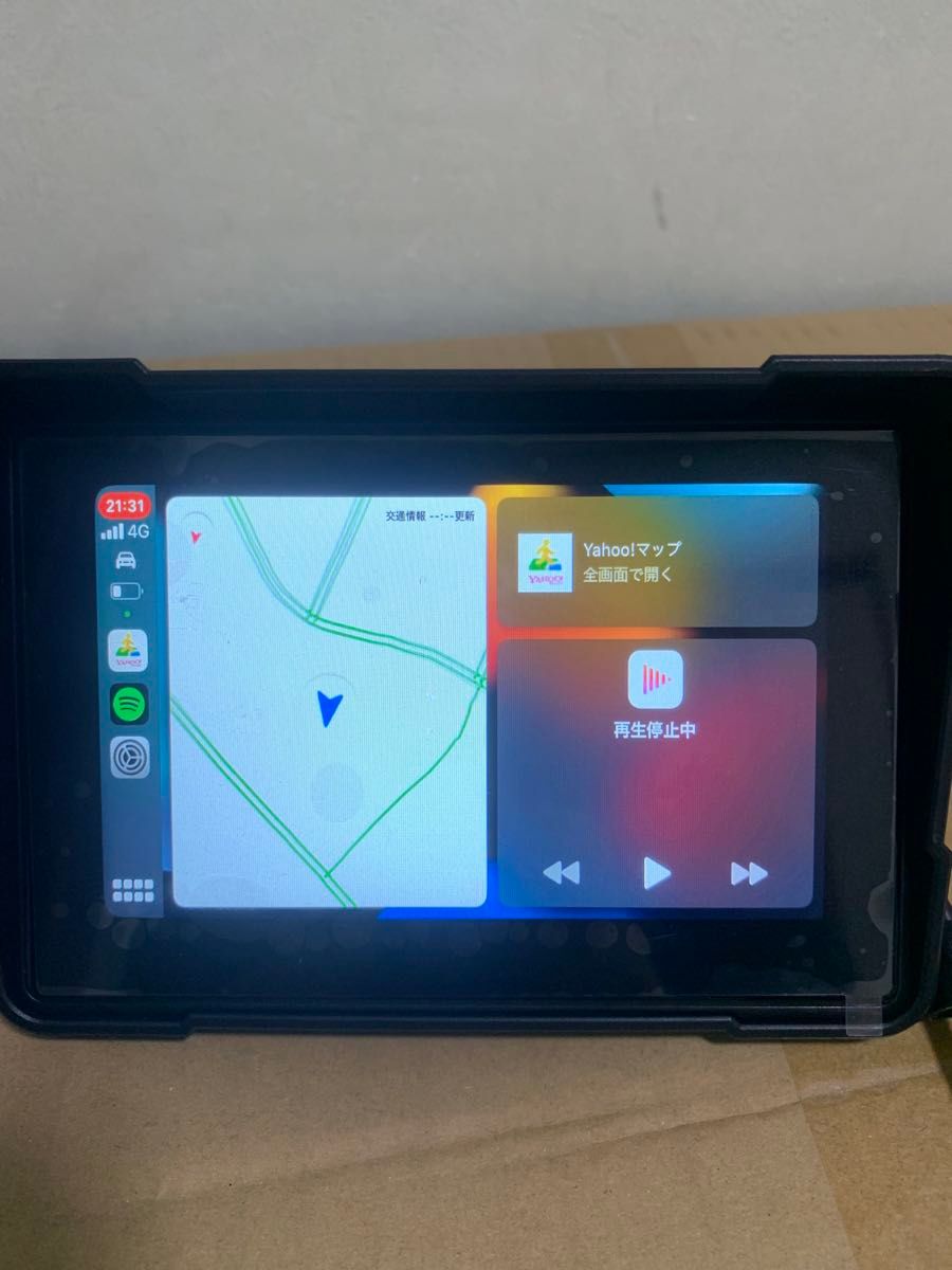 バイク用スマートモニター 5インチ防水 ナビ ディスプレイオーディオ CarPlay  Androidauto YouTube鑑賞