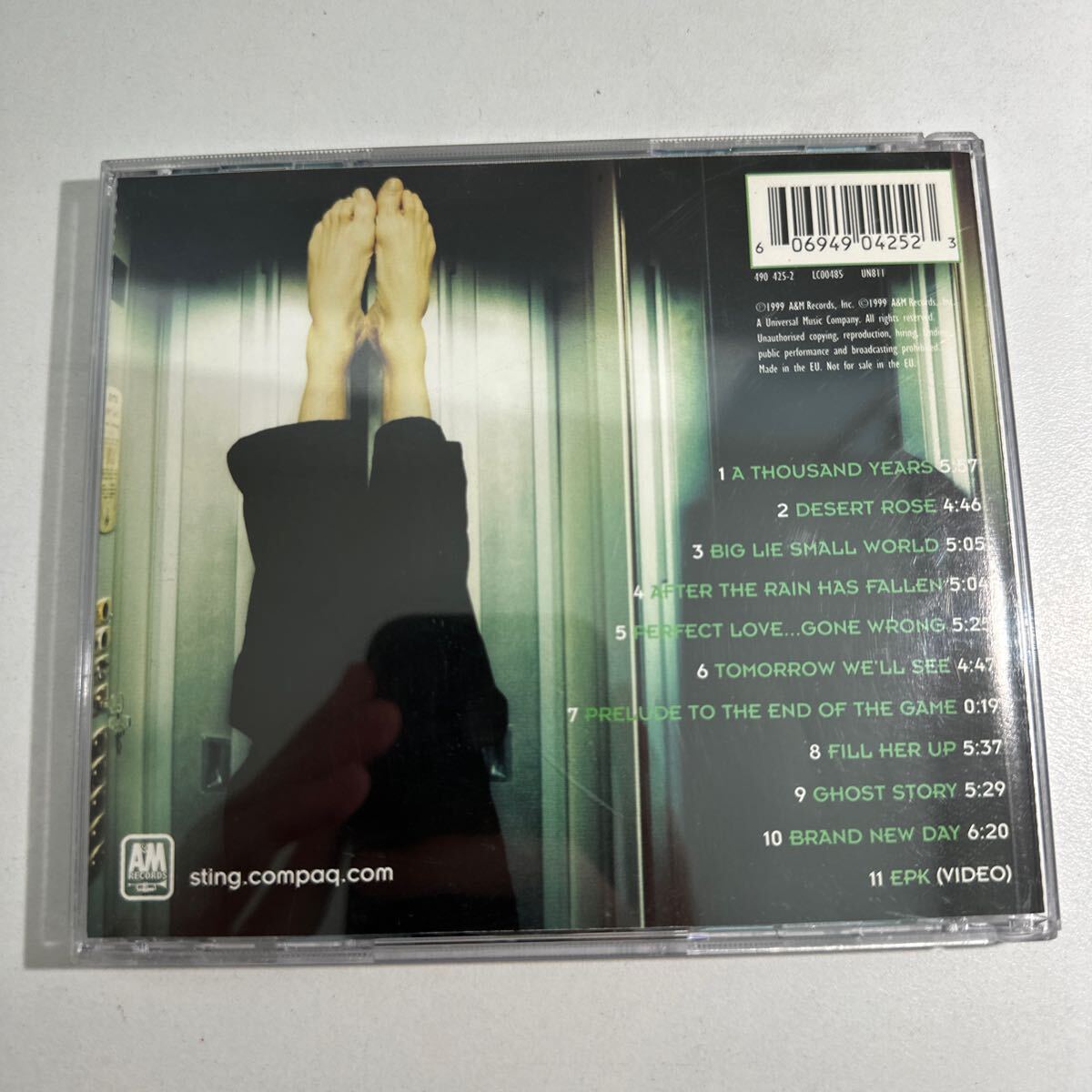 【中古輸入盤】 Ｂｒａｎｄ Ｎｅｗ Ｄａｙ／スティング_画像2