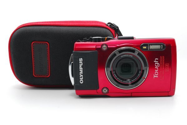{ finest quality beautiful goods } Olympus OLYMPUS STYLUS TG-4 Tough red #20240406-821