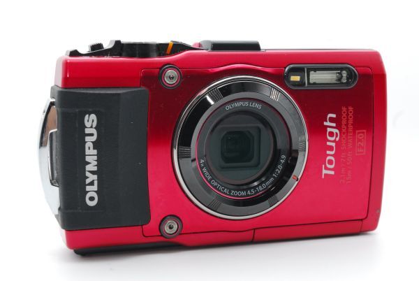 { finest quality beautiful goods } Olympus OLYMPUS STYLUS TG-4 Tough red #20240406-821