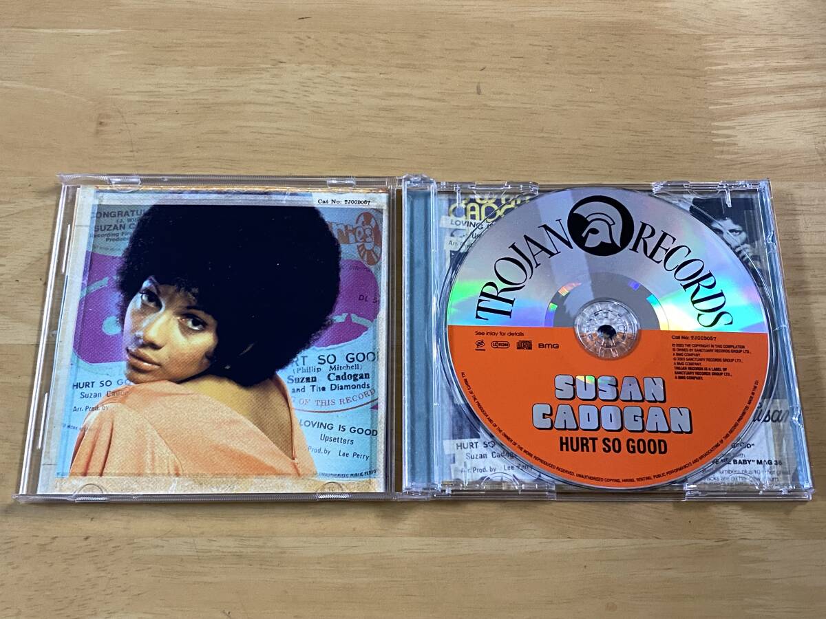 Susan Cadogan Hurt So Good 輸入盤CD 検:スーザンカドガン Rocksteady Lovers Rock Reggae Ska Trojan Records Lee Perry Sandra Crossの画像3