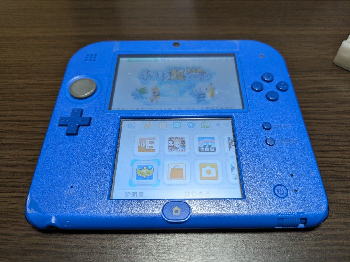 Nintendo 2DS 任天堂 ブルー　ソフト付き