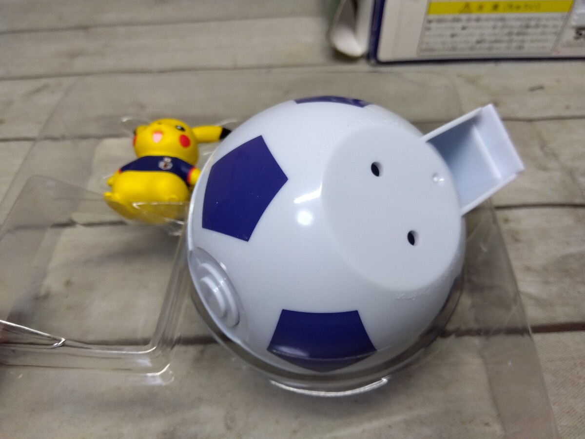 579# Pokemon Пикачу monster collection футбол Япония представитель SAMURAI BLUE отсутствует есть Junk текущее состояние товар 