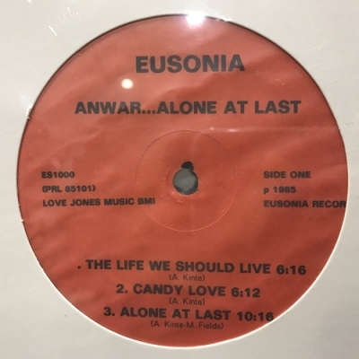 【新宿ALTA】ANWAR/ALONE AT LAST(ES1000)_画像1