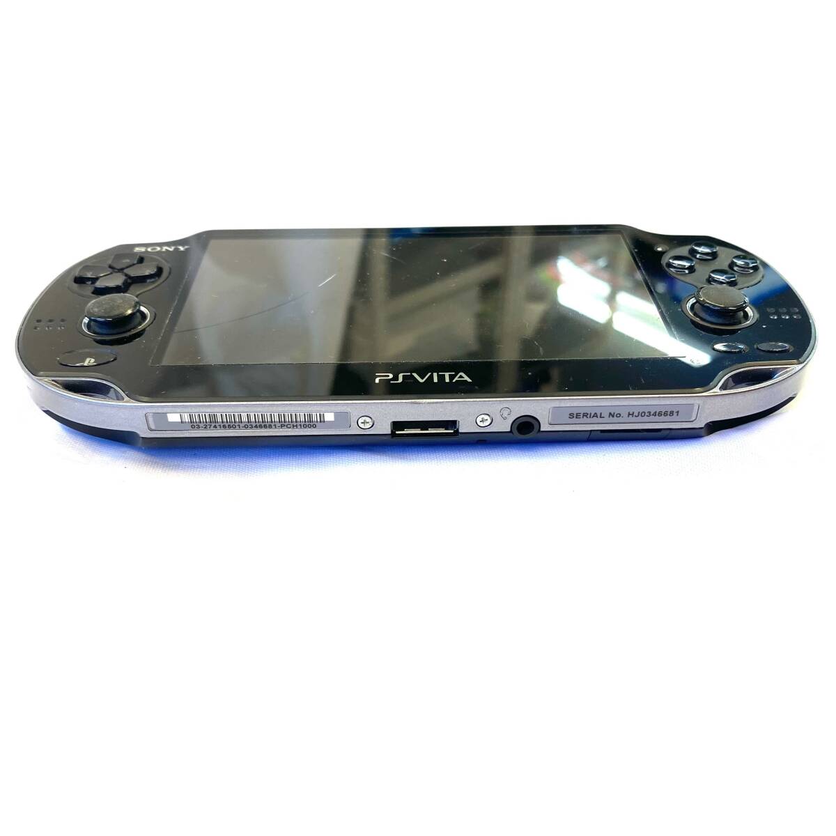 ★オススメ品★ SONY ソニー PSVITA ゲーム機PCH-1000 ZA01 元箱付 取扱説明書付 ブラック系 本体 PlayStation Vita　CNGT0514-7_画像5