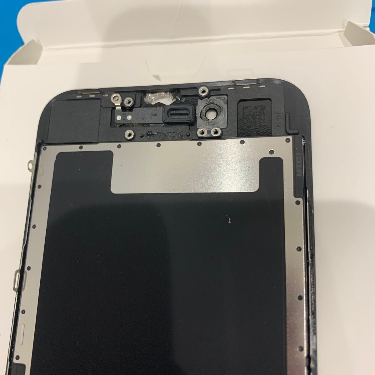 【純正品】Apple iPhone SE3 フロントパネル　割れ　液晶  71