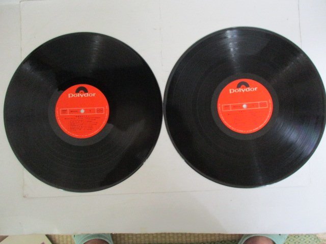 LPレコード・暗黒街の二人2枚一括・アランドロン・ジャンギャバン・ポリドール_画像5
