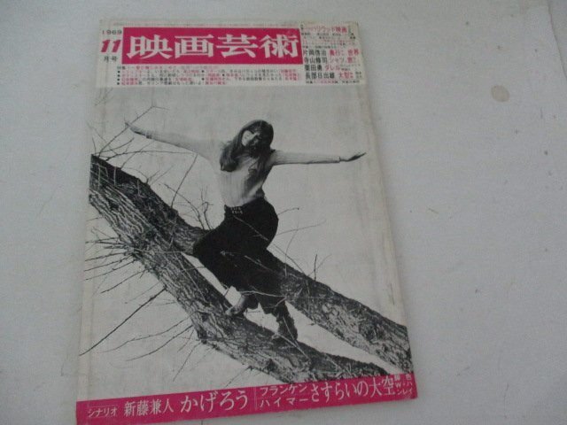 映画芸術・1969・11・シナリオ・かげろう・新藤兼人監督・さすらいの大空・J・フランケンハイマー監督_画像1