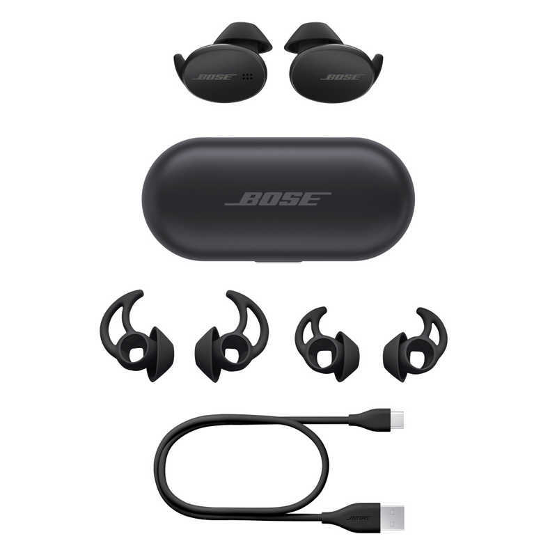 419b送料込[SALE]新品未開封 BOSE Sport Earbuds フルワイヤレスイヤホン リモコン/マイク対応 Triple Black■迫力サウンド■激安SHOP24