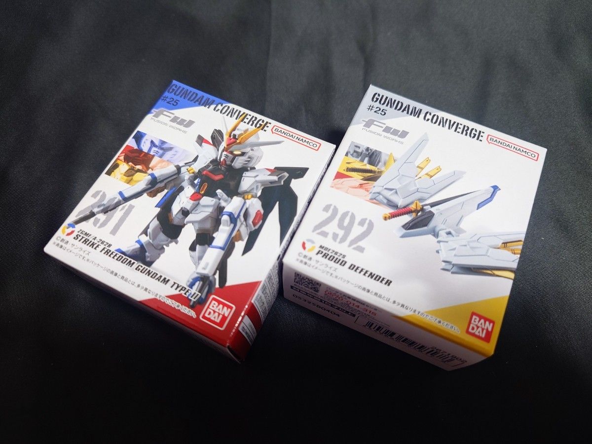 FW GUNDAM CONVERGE ♯25 マイティーストライクフリーダムセット