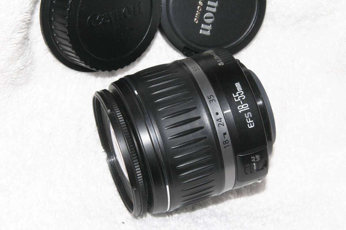 キヤノン CANON EF-S 18-55mm F3.5-5.6 II USM (2型） 美品_画像1