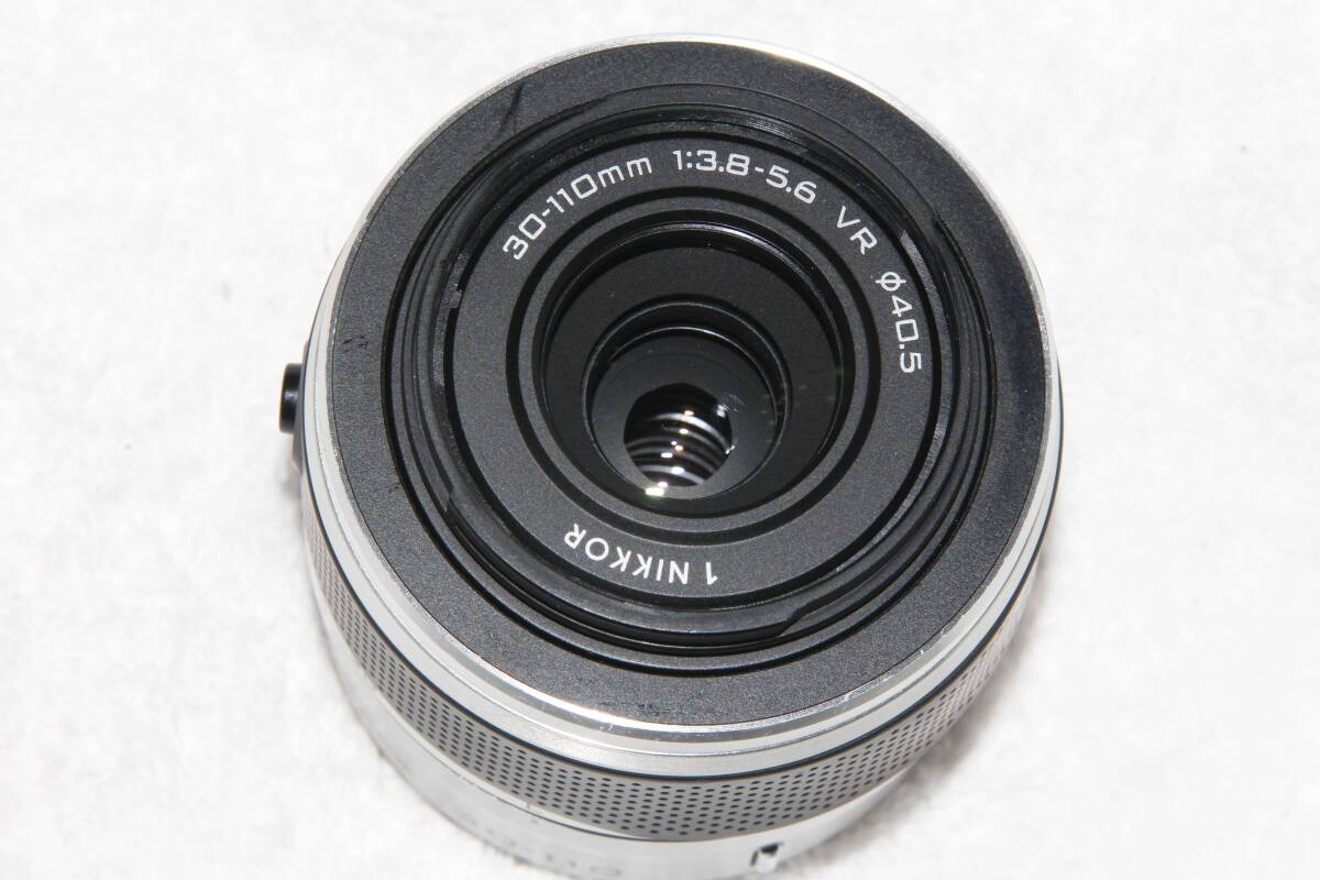 ニコン Nikon 1 NIKKOR ニッコール 30-110mm F3.8-5.6 VR シルバー ジャンク扱い 使用可_画像3