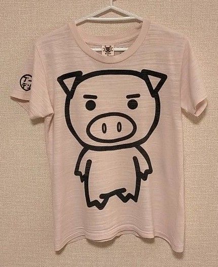 豊天商店 レディース Tシャツ ピンク Mサイズ