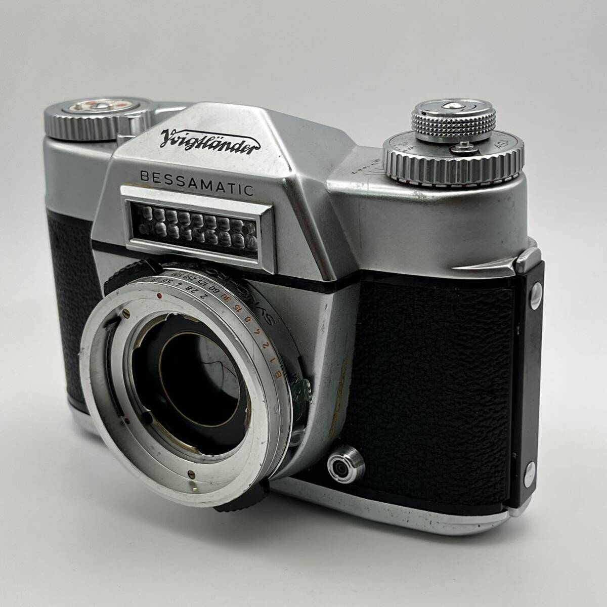 Voigtlander BESSAMATIC フォクトレンダー ベッサマチック レンズシャッター式一眼レフカメラ WEST GERMANY 西ドイツ製 ジャンク_画像3