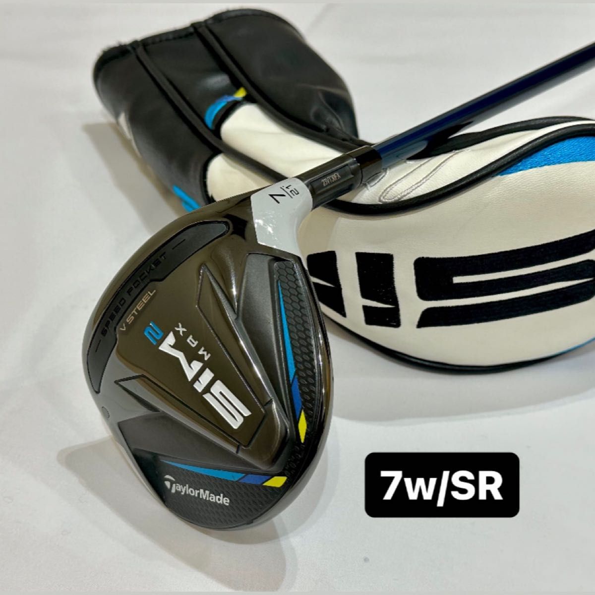 【希少・美品】SIM2 MAX 7番ウッドTENSEI BLUE TM50/flex-SR  テーラーメイド TaylorMade