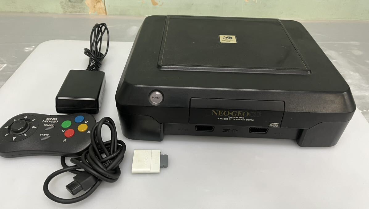  junk SNK Neo geo CD body + Neo geo CD for controller game machine NEOGEO-CD