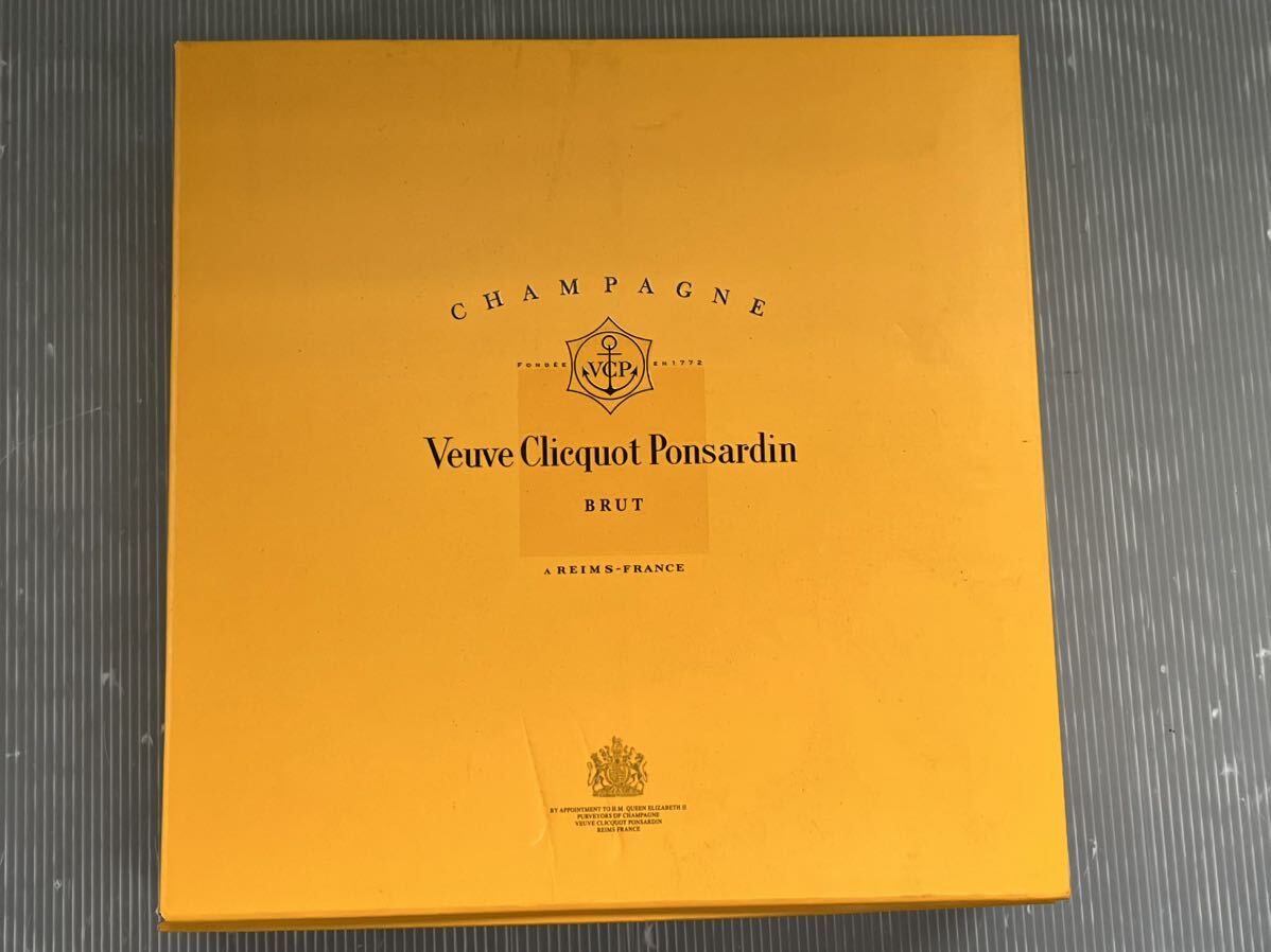Veuve Clicquot Ponsardin シャンパングラス フランス ヴーヴクリコ シャンパン 箱付 ワイングラス ペアグラス グラスのみ の画像8
