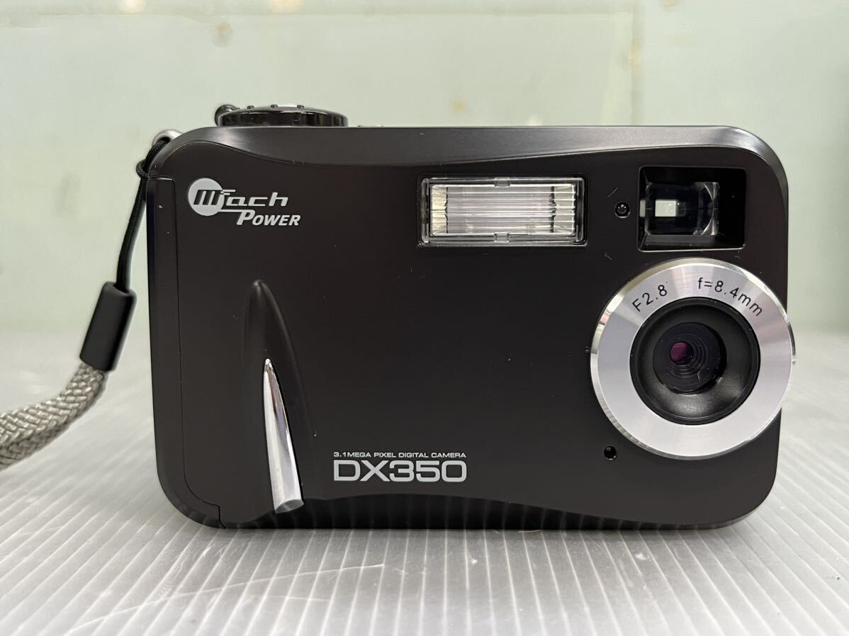 ジャンク品 mach Power NHJ Limited DX350 コンパクトデジタルカメラ 通電確認済の画像2
