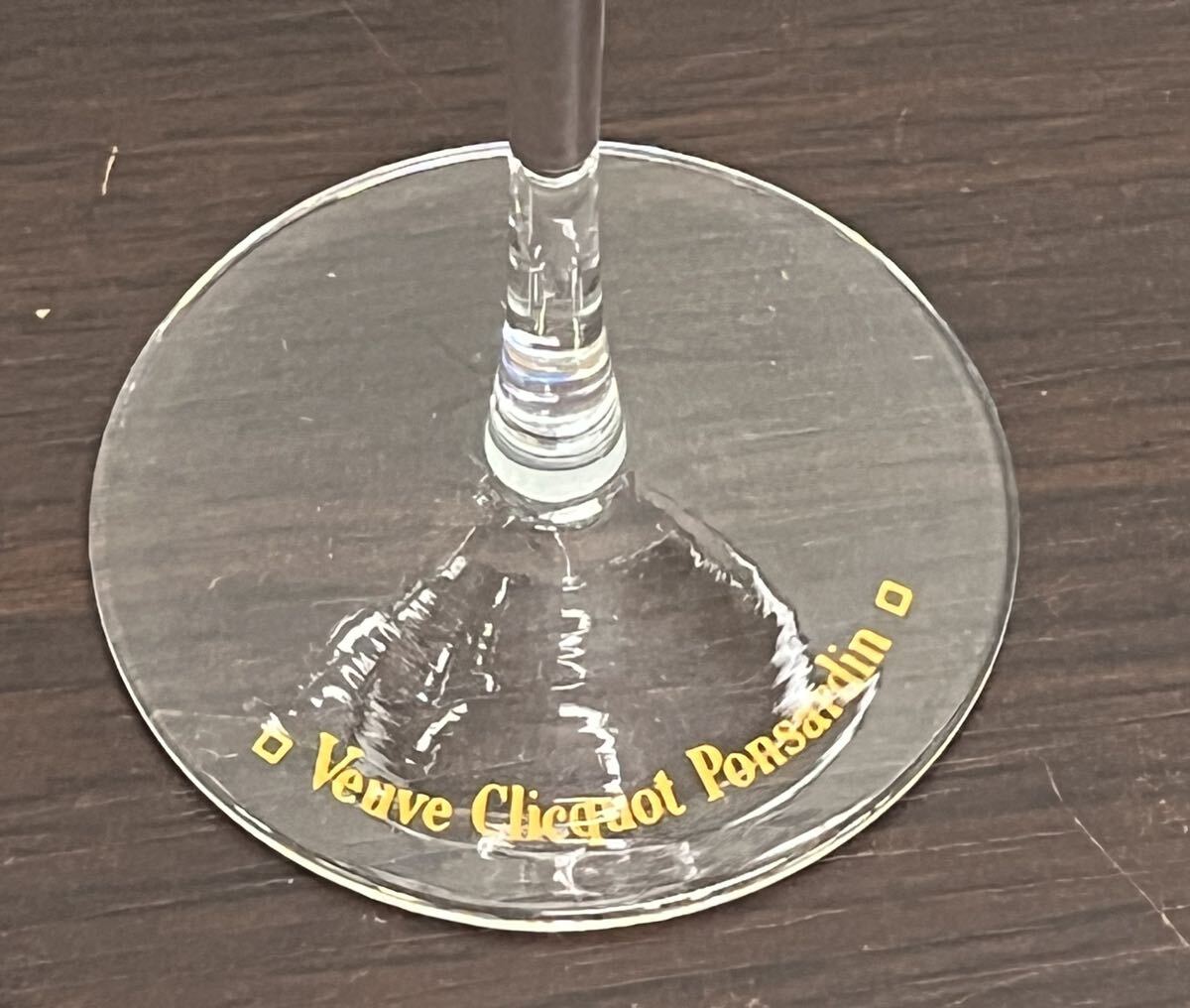 Veuve Clicquot Ponsardin シャンパングラス フランス ヴーヴクリコ シャンパン 箱付 ワイングラス ペアグラス グラスのみ の画像6
