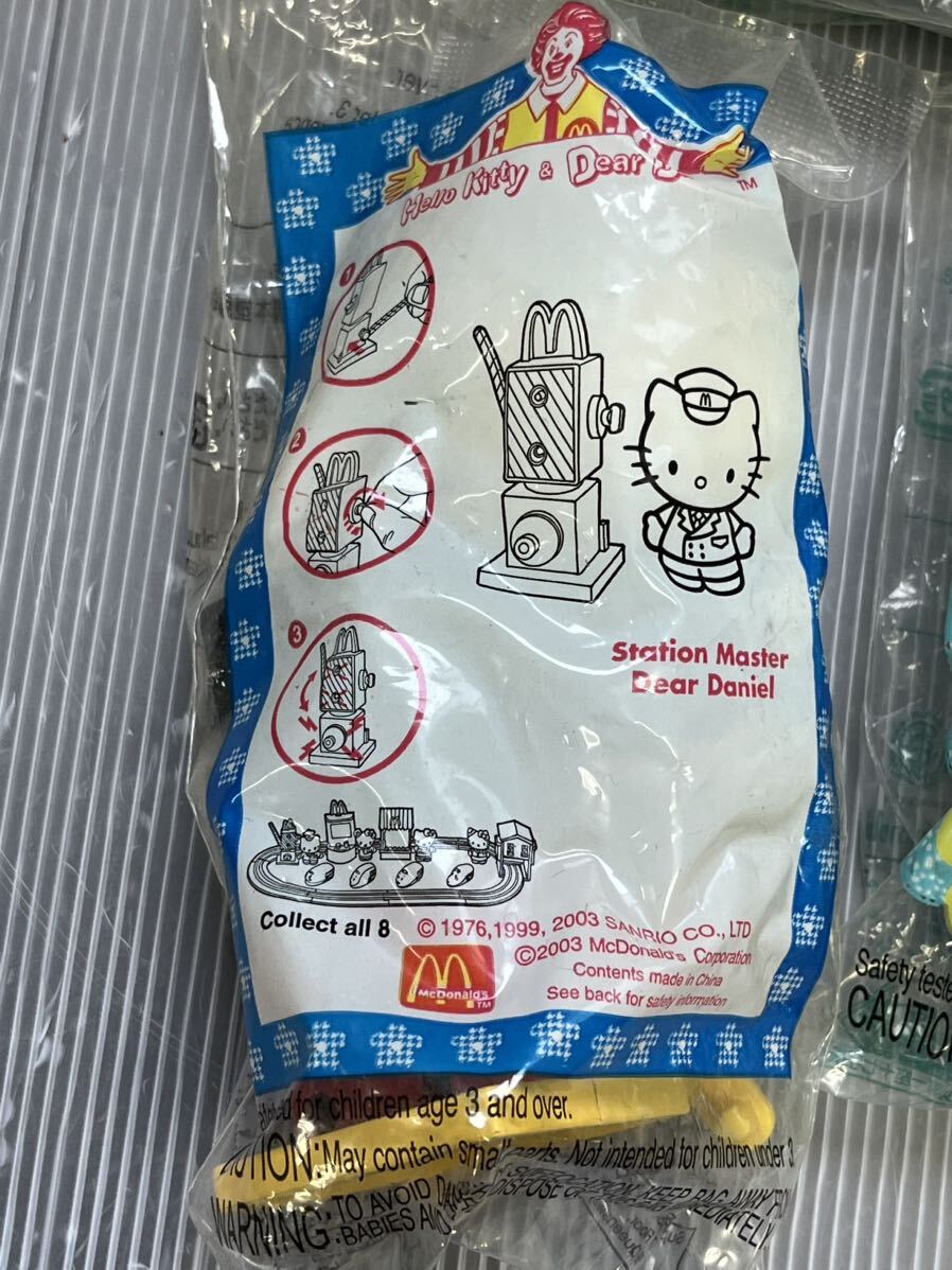  unopened McDonald's happy set 11 point summarize Hello Kitty Snoopy Disney ham Taro Ojaru-Maru Birdie toy Mac 