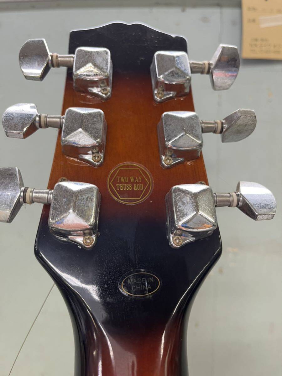 sx custom guitars DG25 1/2/3TS アコースティックギター 弦楽器 ミニサイズ　フレット8割　_画像7