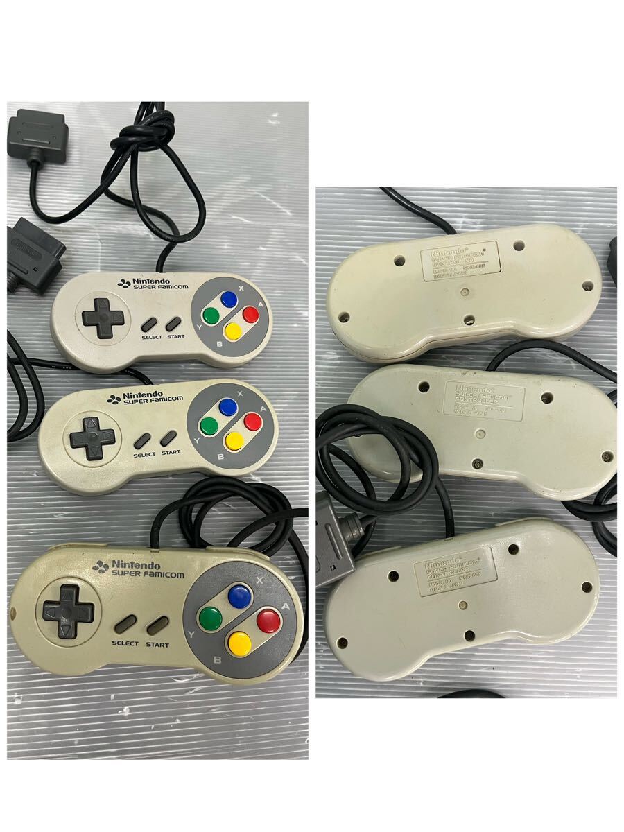 ジャンク品　Nintendo SONY CAPCOM GAMECUBE PS 64 スーパーファミコン　バットソルジャー　コントローラーまとめて9台　_画像10