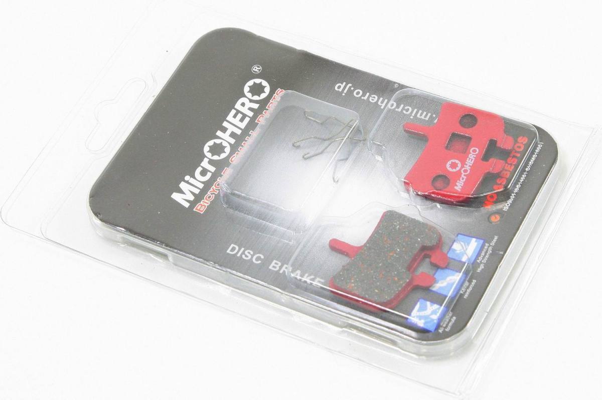 【即納】MicrOHERO製 ヘイズ　HAYES　MTB　HFX　MX-1用　ディスクブレーキパッド　レジンパッド_画像3