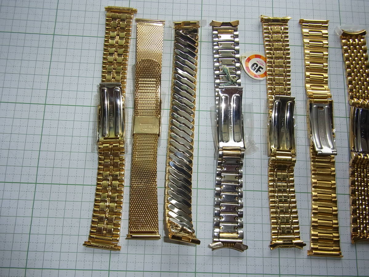 * Showa Retro * 12 piece set dead stock gentleman for for man * that time thing Gold color gold trim equipped * unused goods 