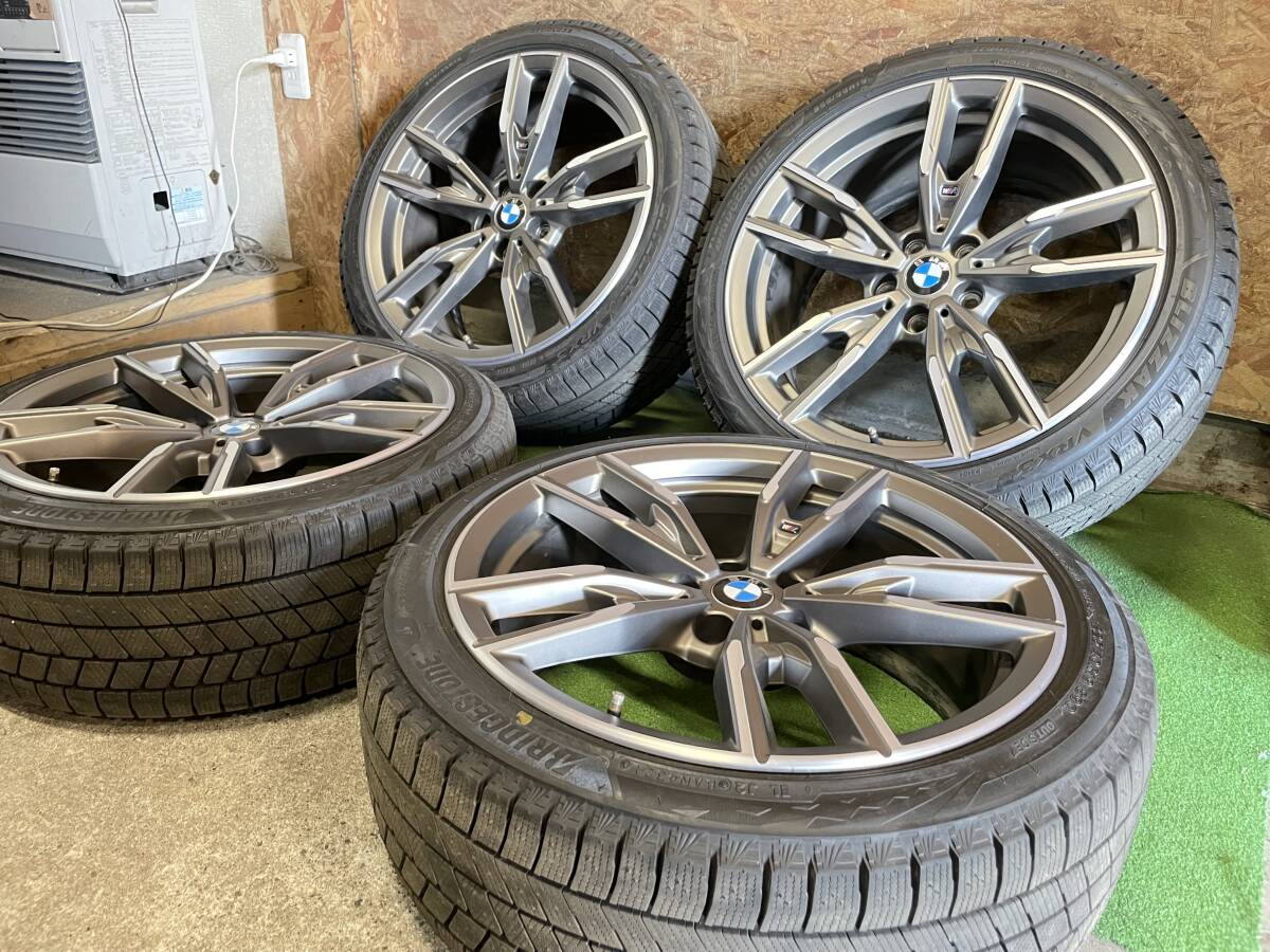 BMW 3シリーズ G20 G21 純正 Mスポーツ 19インチ 8J +27 8.5J +40 225/40R19 255/35R19 VRX3 2021年 イボ付き タイヤホイール 4本セット_画像1