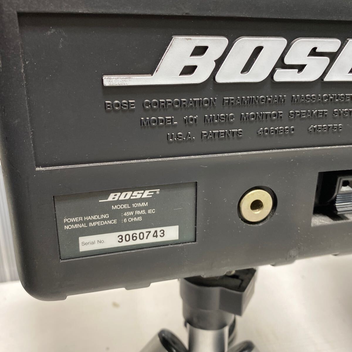 ◆【BOSE 】オーディオ機器 ペア スピーカー 101MMの画像4