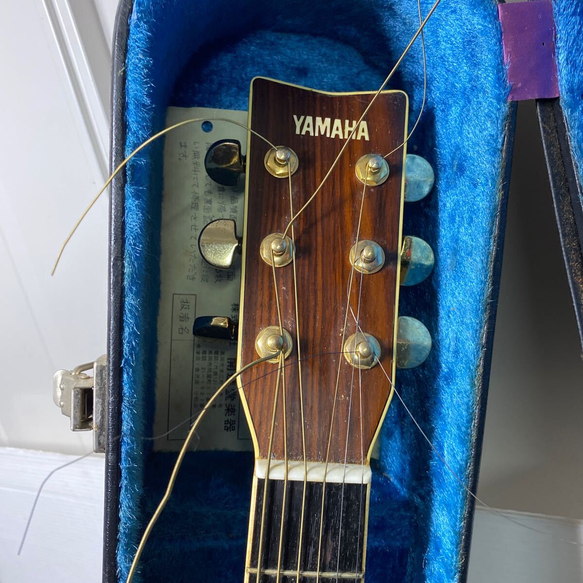 ◆【YAMAHA 】アコースティックギター FG-300D ハードケース付 の画像2