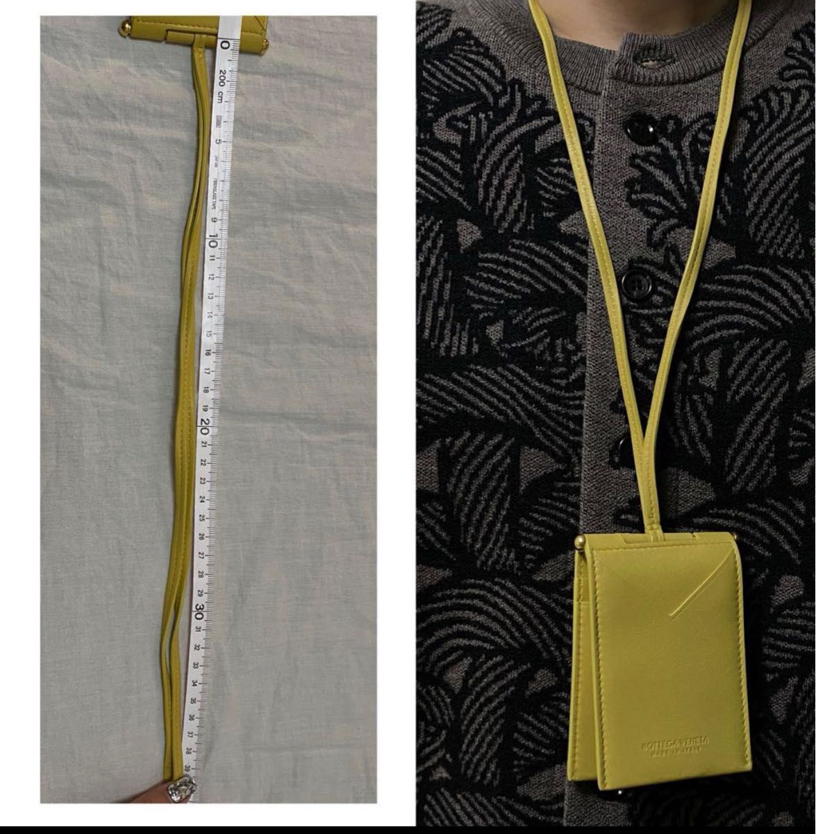 BOTTEGA VENETA ネックストラップ カードケース 美品 IDケース BOTTEGA VENETA ネックストラップ カードケース 美品 IDケース