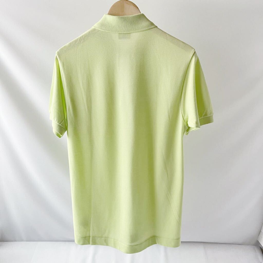 (新品) ラコステ LACOSTE ポロシャツ 3 (M) グリーン L1212 半袖 シャツ の画像4