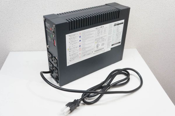 【開封/未使用品】オムロン バッテリー内蔵 無停電電源装置 UPS BY80S 800VA-500W A571の画像7