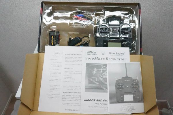 NINEEagle Solo MAXX Revolution радиоконтроллер полный комплект вертолет Solo * Max Revolution A625
