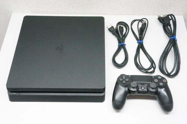 SONY PlayStation4 500GB CUH-2100A B01 PS4 プレイステーション4 プレステ4 本体 コントローラー付　動作確認済み！ A623_画像1