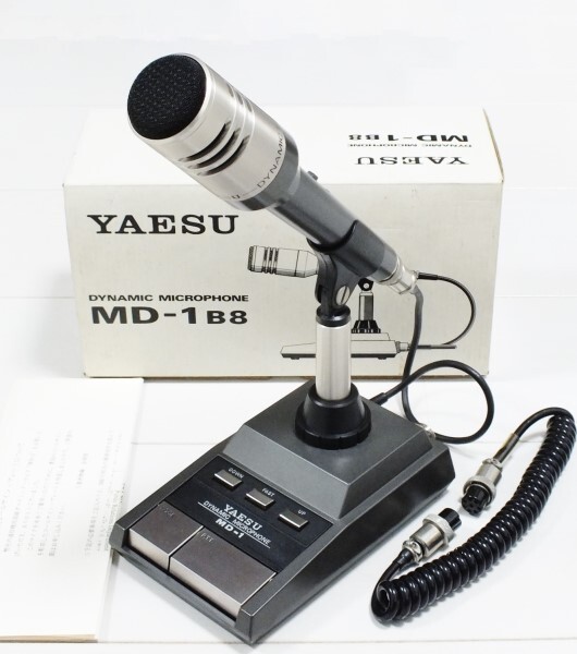 Yahoo!オークション - 八重洲無線 YAESU MD-1 B8 スタンドマイク Yahoo!オークション - 八重洲無線 YAESU MD-1 B8 スタンドマイク
