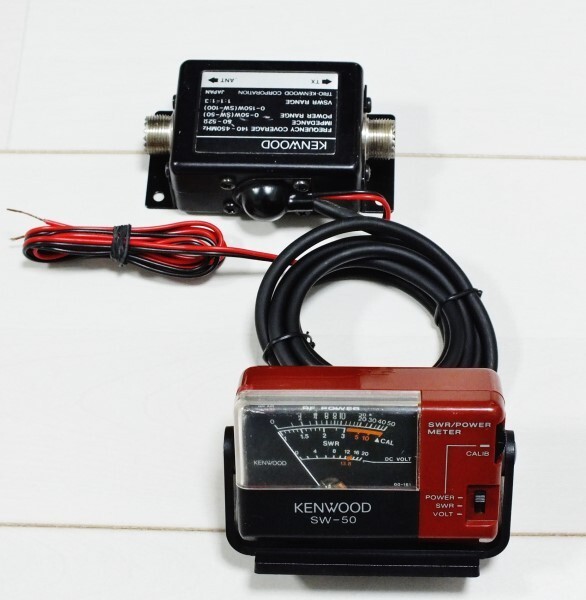 希少　KENWOOD　ケンウッド　SW-50　SWR＆パワー計_画像1