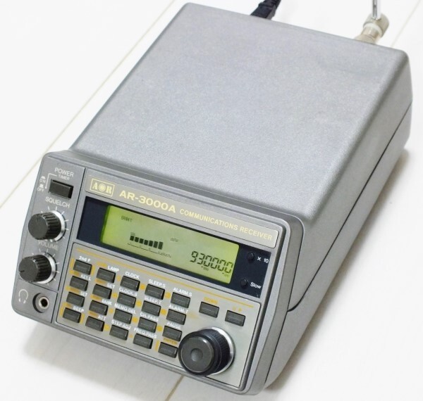 AOR AR-3000A 広帯域受信機 100KHz～2036MHz 動作品の画像1