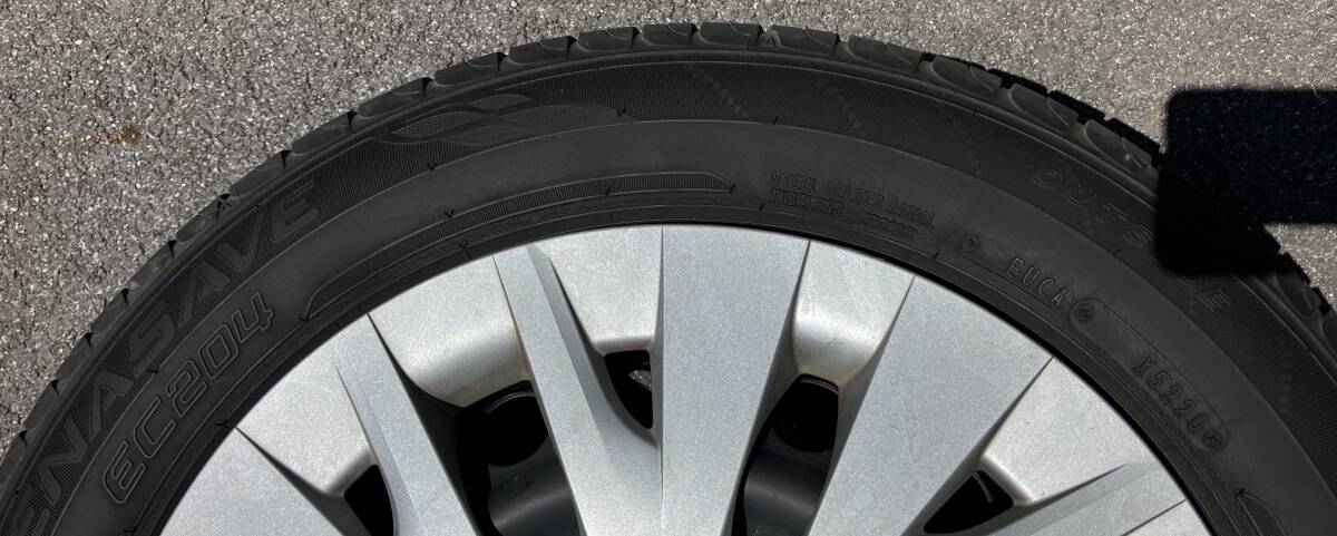  Tochigi pick up limitation 4 pcs set Yaris Z original wheel tire 15 -inch 185/60r15 2021/2020 year Dunlop ENASAVE
