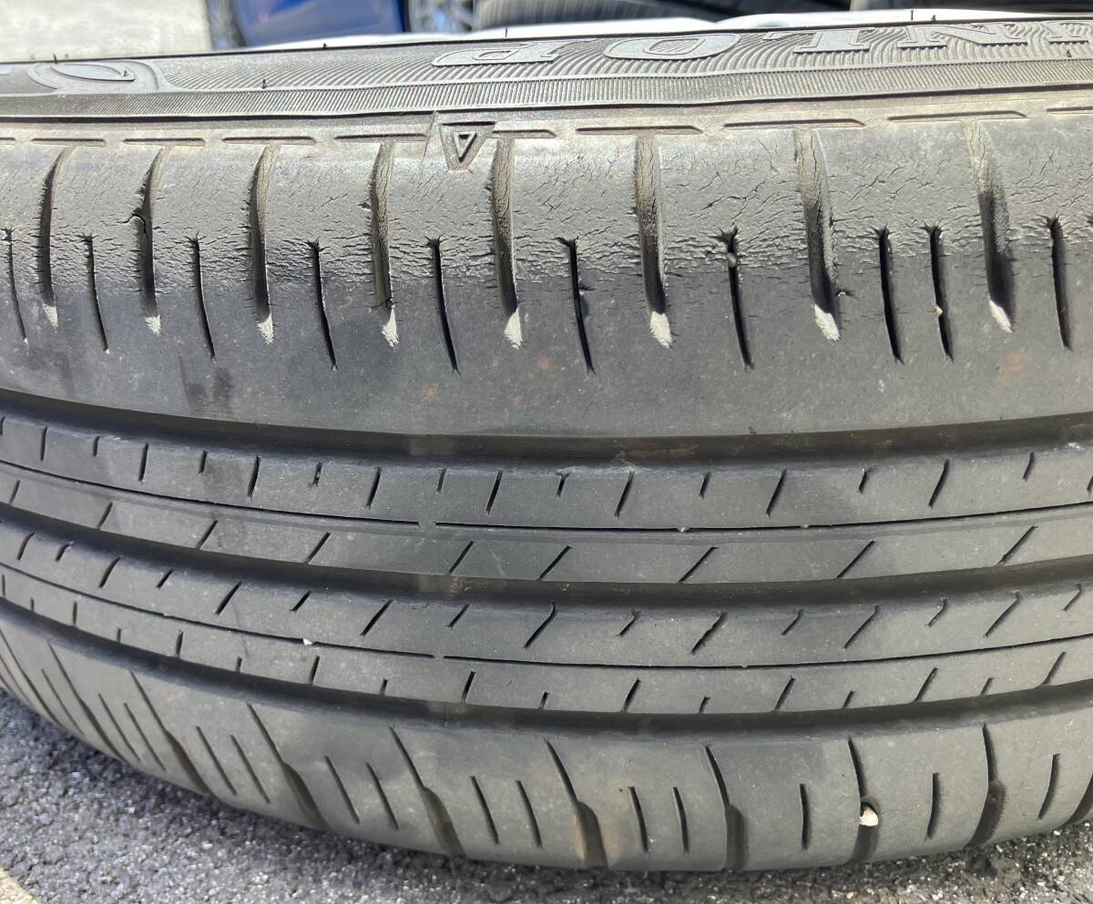  Tochigi pick up limitation 4 pcs set Yaris Z original wheel tire 15 -inch 185/60r15 2021/2020 year Dunlop ENASAVE