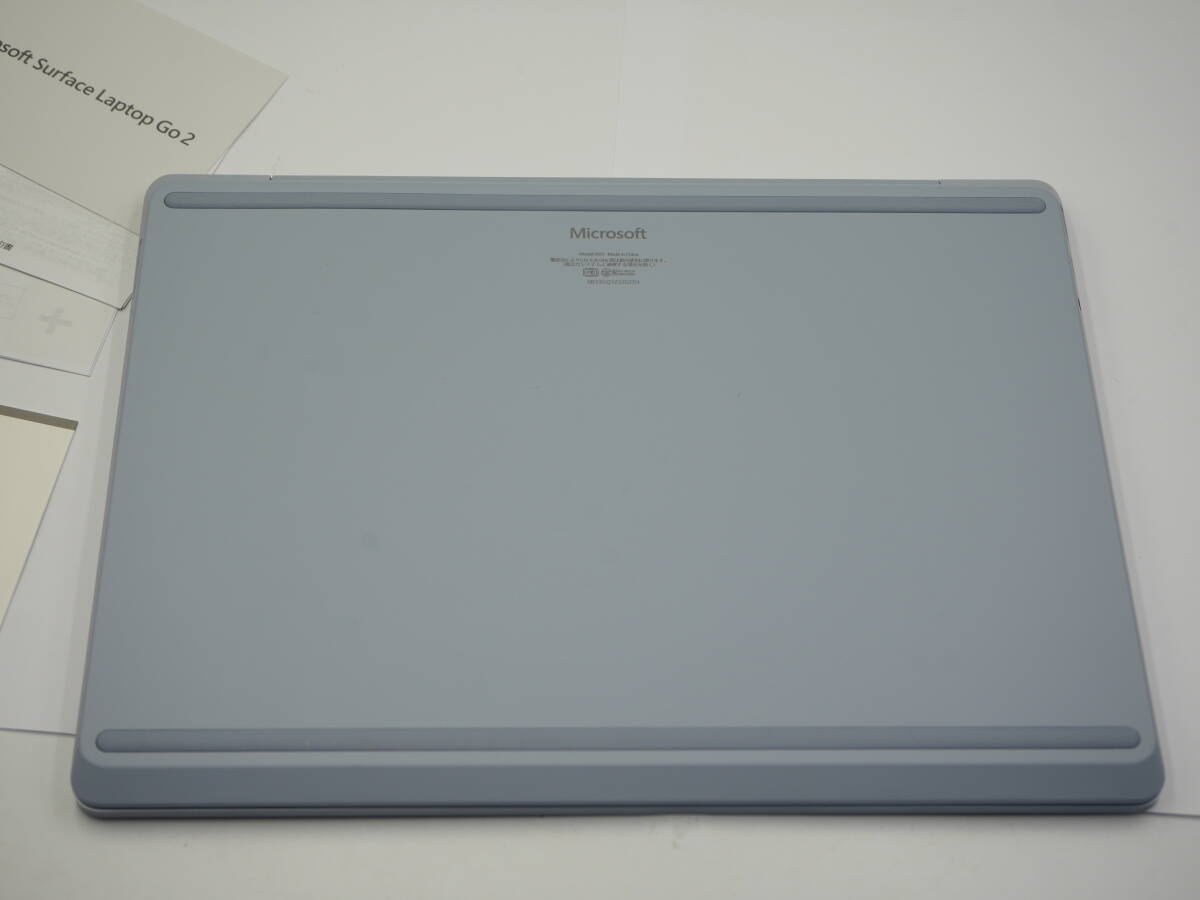 美品●マイクロソフト Surface Laptop Go2 アイスブルー●8QF-00018 モデル2013●11thGenCore i5●256GB_画像5